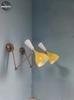 Wall Sconce Brass Italian Diabolo Yellow & White Mid-Century Modern Lights (Adjustable and Customizable)