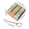 9 Keys Mechanical Keyboard Keychain Portable Lightweight Novelty Gift Creative Home Toy