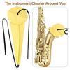 Saxophone Cleaning Cloth for Altos Tenors Sax and Other Wind and Woodwind Strument Saxophone Cleaning Rag Cleaning Cloth
