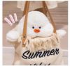 Genuine Doudou Plush Toy: Rabbit, Duckling, and Bear - Soft and Cute Bed Pillow Rag Dolls for Girls