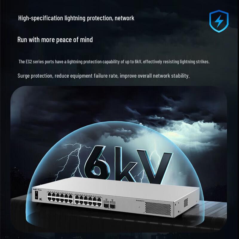 Ruijie RG-ES224G2MS-E 24-Port Gigabit Managed Switch