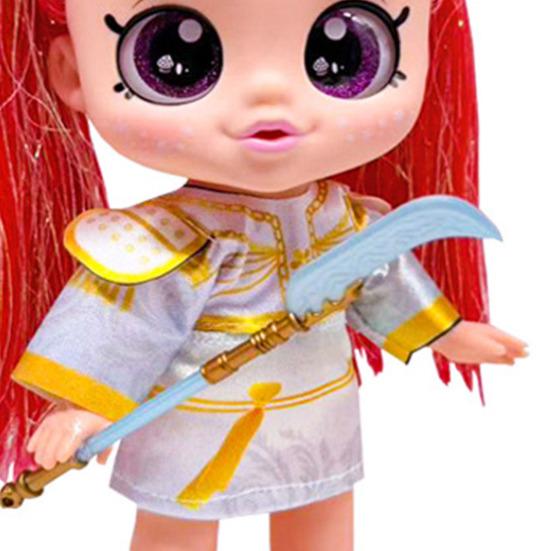 10 Inch Vinyl Doll 5 Joints 5D Translucent Eyes Vivid Expression Collectible Figure Kids Gift Desktop Decoration