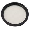 Gold Streak Filter Light Flare Effect Filter Optical Glass Camera Lens Filter with Case for Photography Nightshoot