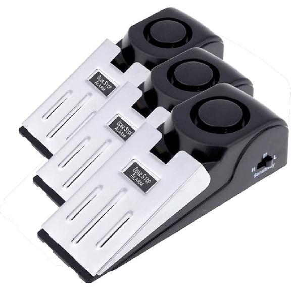 Door Stopper Alarm, 120db Loud Anti-Theft Alarm for Home, House, Apartment and Personal Security