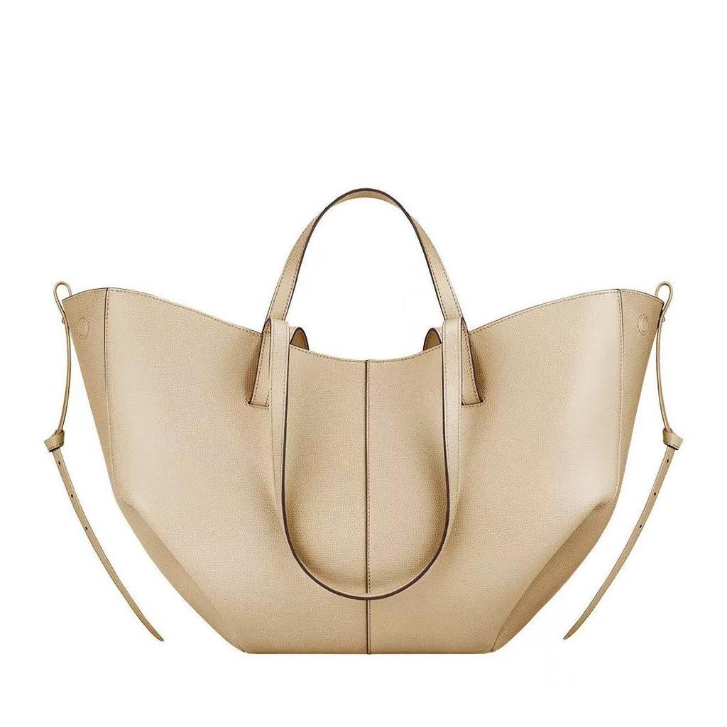 Kabelka crossbody z pravé kůže - Niche designová taška přes rameno, Velkokapacitní pro ženy