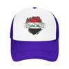 Iraq Flag Proud Iraqi Mesh Baseball Cap Unisex Fashion Trucker Worker Cap Hats Adjustable Fishing Hat Summer Trucker Hats