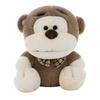 New Janice Monkey Doll Cartoon Forest Animal Plush Toy Cute Large Doll
