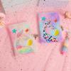 SYC Plush Mermaid Fluffy Paper Cover Notebooks Kids Custom Diary with Padlock for Children Journal Set 80 Sheets