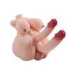 Realistic Breast+Penis+ Anus 4-in-1 Men Women Gay TPE Half Body Sex Doll Soft Lifelike Skin Adult Toy Masturbator Products