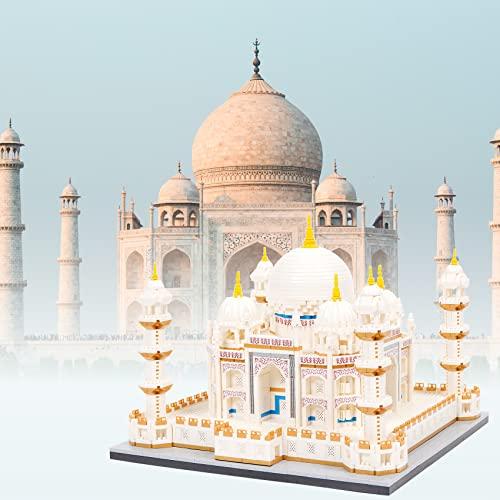 LULUFUN Micro Block Building Toy, 3D Puzzle, Castle, Adult Gift, Interior Assembly, Time Killer, Popular Hobby (Taj Mahal)