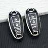 3 Knoppen Zacht TPU Auto Sleutelhoes Cover Shell Fob Beschermer Voor Suzuki Swift Vitara Ignis Sx4 Baleno Ertiga Kizashi Auto Accessoire