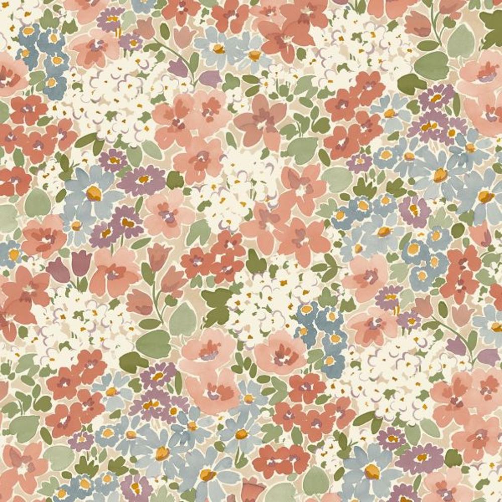 Grandeco Ditsy Floral Textured Wallpaper