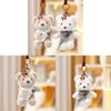 Teddy Shawl Bear Plush Keychain Cartoon Animal Doll Decoration Bag Pendant Gift