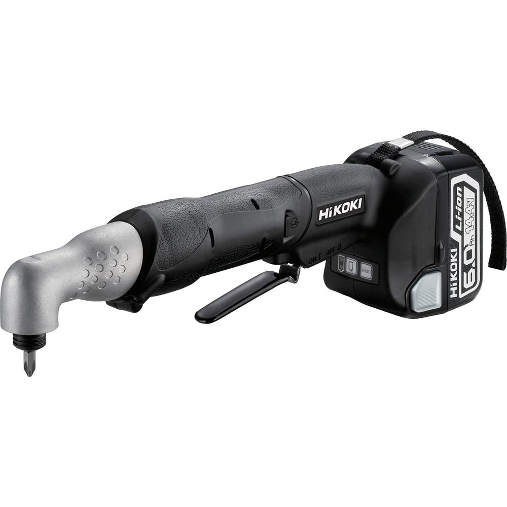 

HiKOKI Cordless Corner Impact Driver Rechargeable Lithium Ion Battery Rapid Charger with Case 14.4V 6.0Ah WH14DCL(LYPK)