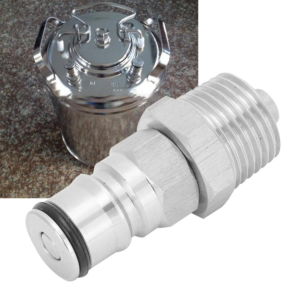 Adaptor pentru stâlp de blocare cu bilă lichidă cu filet exterior NPT de 1/2 inch pentru butoi Corny Keg
