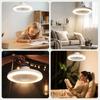 Portable Rechargeable LED Camping Fan Light for Outdoor and Household Use