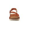 Lunar Womens/Ladies Muster Leopard Print Wedge Heel Sandals