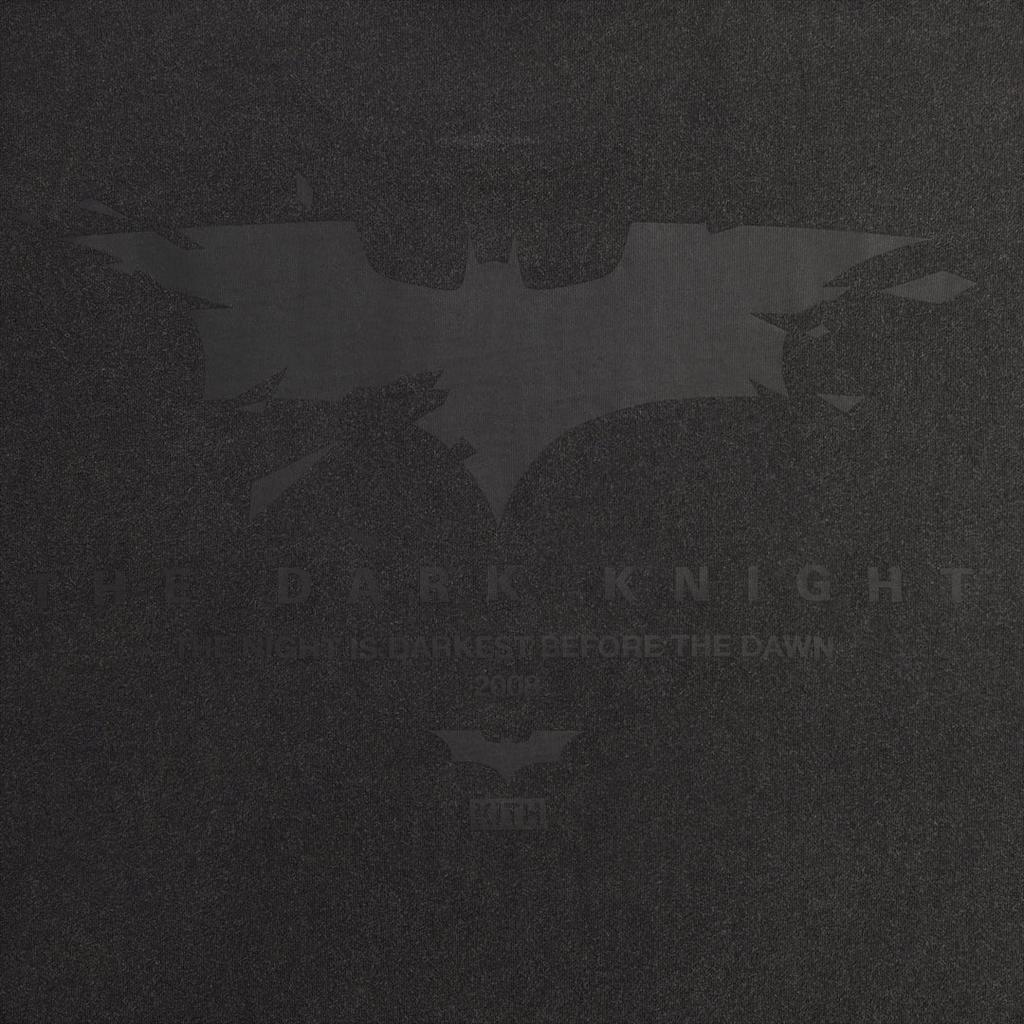 Kith X Batman Dark Knight Teaser Vintage Tee Black Men Tops KHM032765-001