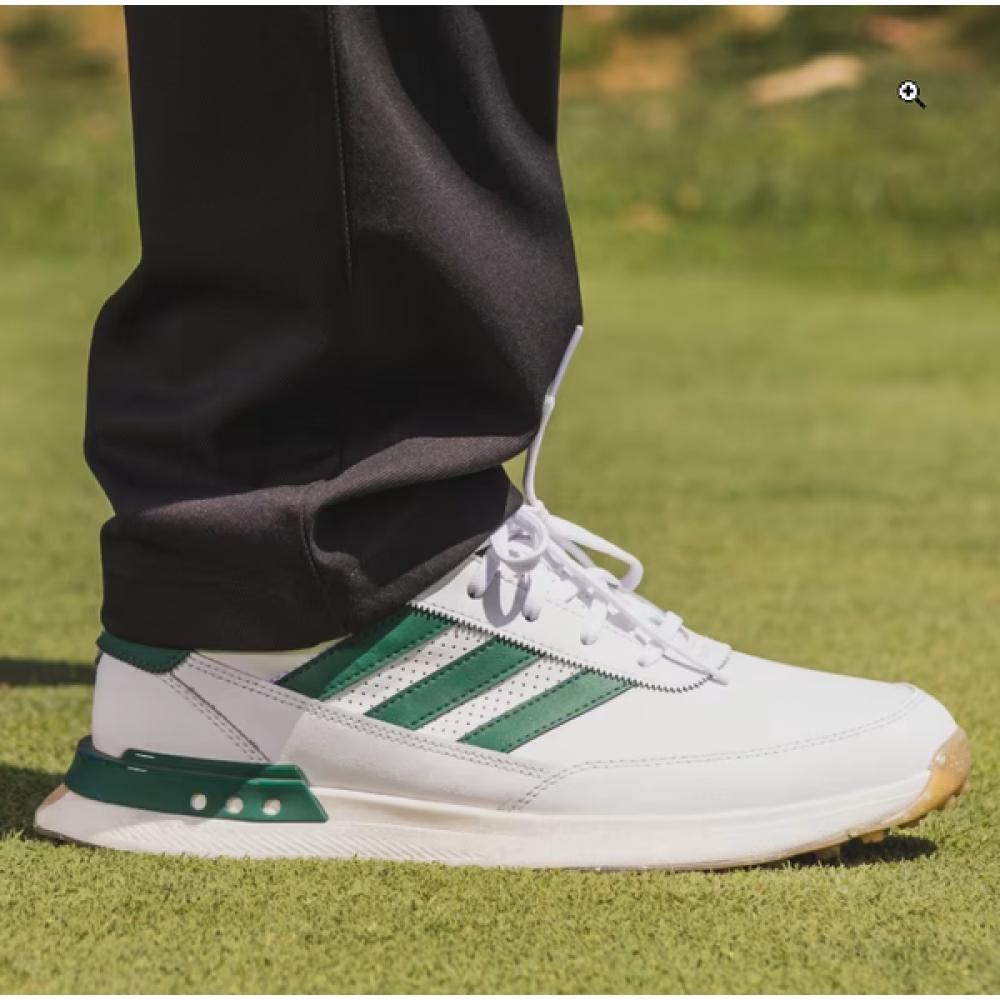 

Adidas Гольф Мужские Туфли для Гольфа S2g Бесшипованные Кожаные 24 Белый Зеленый IF0299 (white-green)/245