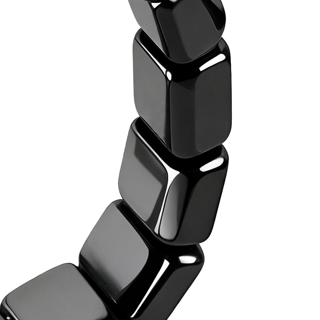 Hand Bracelet Everyday Wear Fashionable Natural Hematie Stone Bracelet for Men for Father Husband Boyfriend Classmates