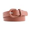 Vintage Casual Trouser Dress Belts Horseshoe Buckle Waistband Leather Belt Decorative Waist Strap
