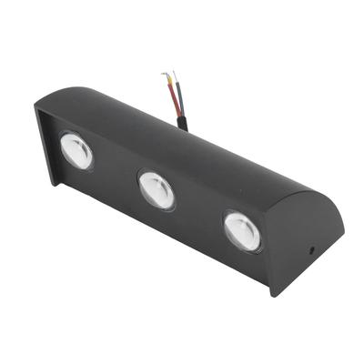 LED Wall Lights 3 LED 3W Glareless Soft Warm Light IP65 Waterproof Durable Aluminium Modern Design Outdoor Wall Lights