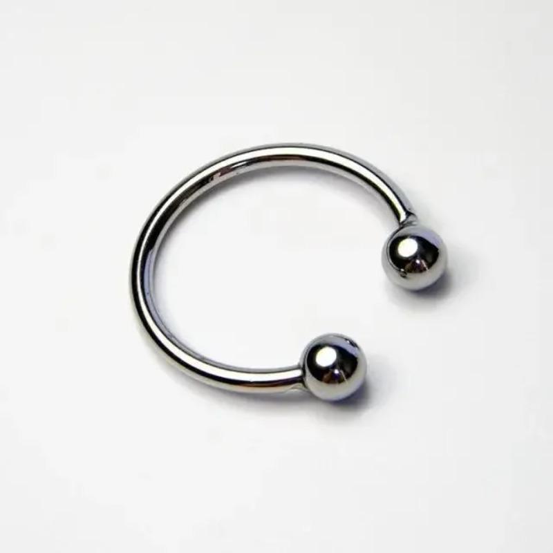 Stainless Steel Penis Ring Set – Foreskin Correction & Ejaculation Delay Cock Rings for Men (18+ Adult Bondage Toys)