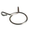 10pcs 304 Stainless Steel Spring Tube Clamp Single Wire Clips Water Pipe Clamp Ring Quick Installation Buckle 24MM Pipe Hoop
