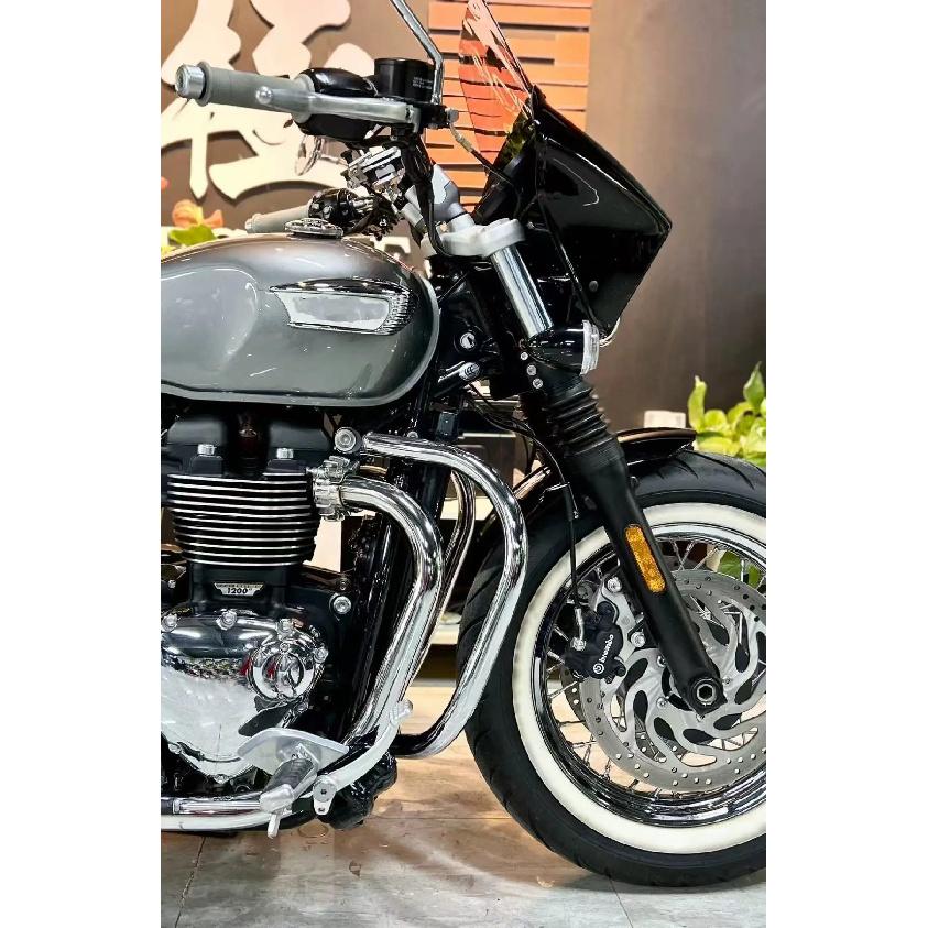 For Triumph Bobber Bonneville Speedmaster 1200 2018-Front Fender Motorcycle Mudguard Mud Splash Guard Cover Fairing Chopper