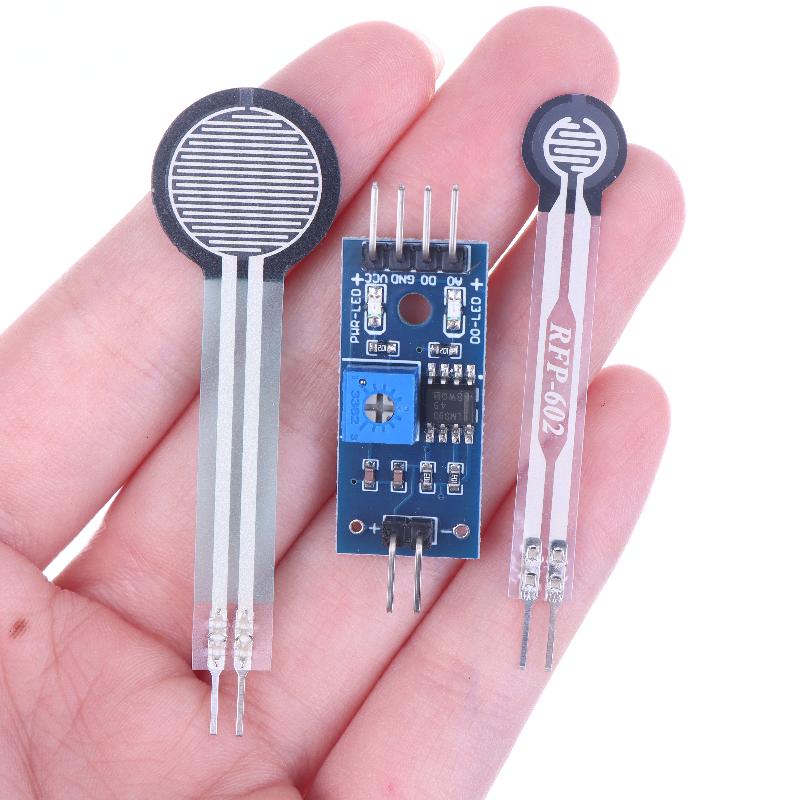 1Pcs Resistive Membrane Pressure Sensor Module Load Cell Flexible Force Sensitive Analog Fsr402 4Mm 5Mm 7Mm 110Mm For Arduino