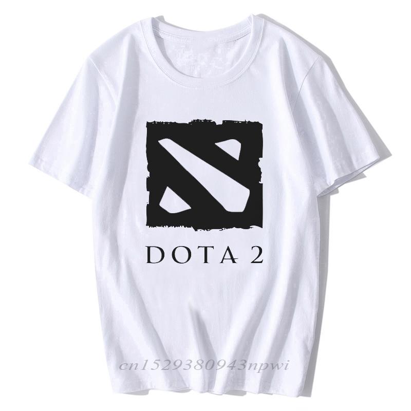 

Футболка Мужская Defense of The Ancients Dota 2 Мужская Футболка Многопользовательская Игра Мужская Хлопок Круглый Вырез Футболки Футболка Командные Футболки Футболка S