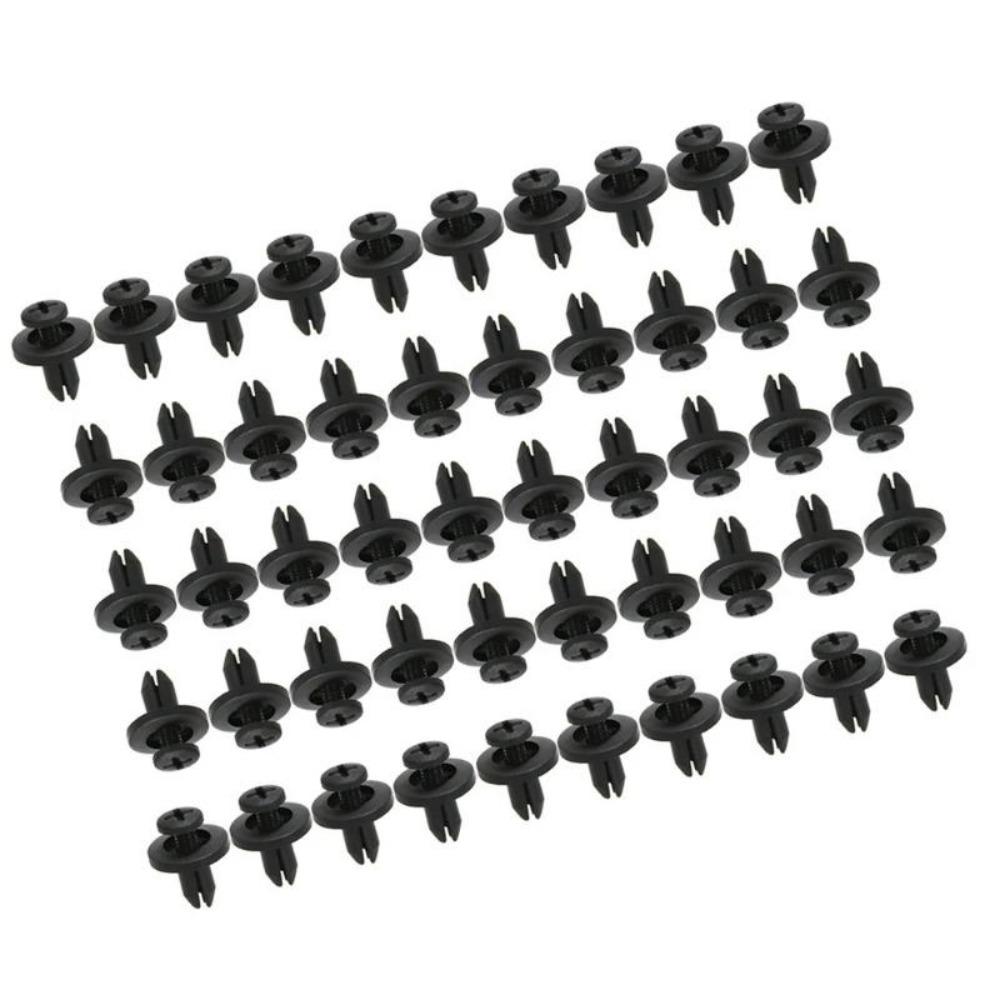 190 Stück Kfz-Befestigungsclips, Kotflügel-Drucknieten, Stoßstangen-Befestigungsclips für Türverkleidungen, universelle Kfz-Stoßstangen-Kotflügel-Befestigungsclips