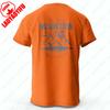 Herren Wandern Outdoor T-Shirt mit doppeltem Druckdesign Baumwoll-T-Shirts für Männer Frauen Unisex Erwachsene Sportbekleidung Bedruckte T-Shirt-Tops