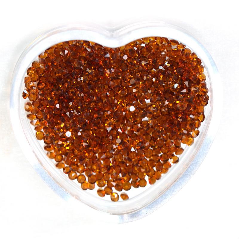 Nail Art Micro Zircon, Glass Crystal Sand Bare Diamond Pointed Bottom Rhinestone Diy Nail Art Accessories