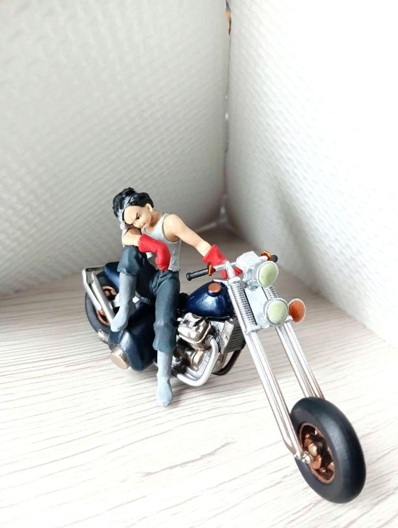 

[Б/У] Mercari Mail Коллекция фигурок Акиры Тэцуо и мотоцикл