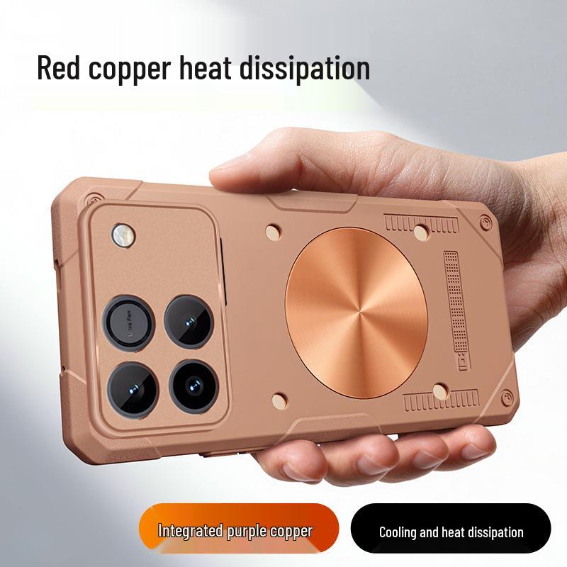 Honor WIN Phone Case: Purple Copper Graphene Thermal Silicone, Heat Dissipating, Full Protective Cover WIN