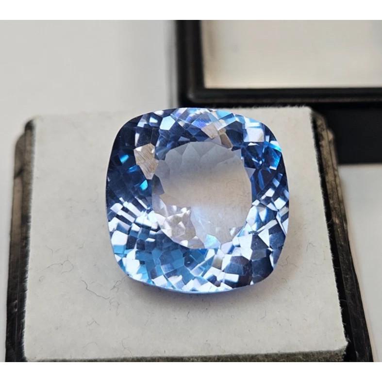 15-16 Ct Sapphire Blue Cushion Cut Top Quality Certified Loose Gemstone