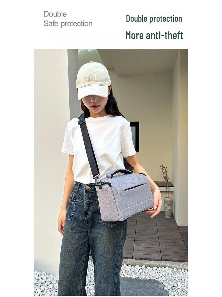 Professionelle DSLR-Kameratasche mit Einzelriemen für Canon, Nikon, Sony & Fuji spiegellose Kameras