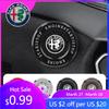 Per Alfa Romeo Pulsante di Avviamento Auto Copertura Protettiva Metallica Per Alfa Romeo Giulietta Mito 159 Giulia Stelvio 156 147 Tonale Brera Dis