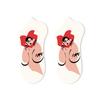 5 Pairs of Women's Summer Thin Shallow Mouth Lovely Breathable Short Boat Socks