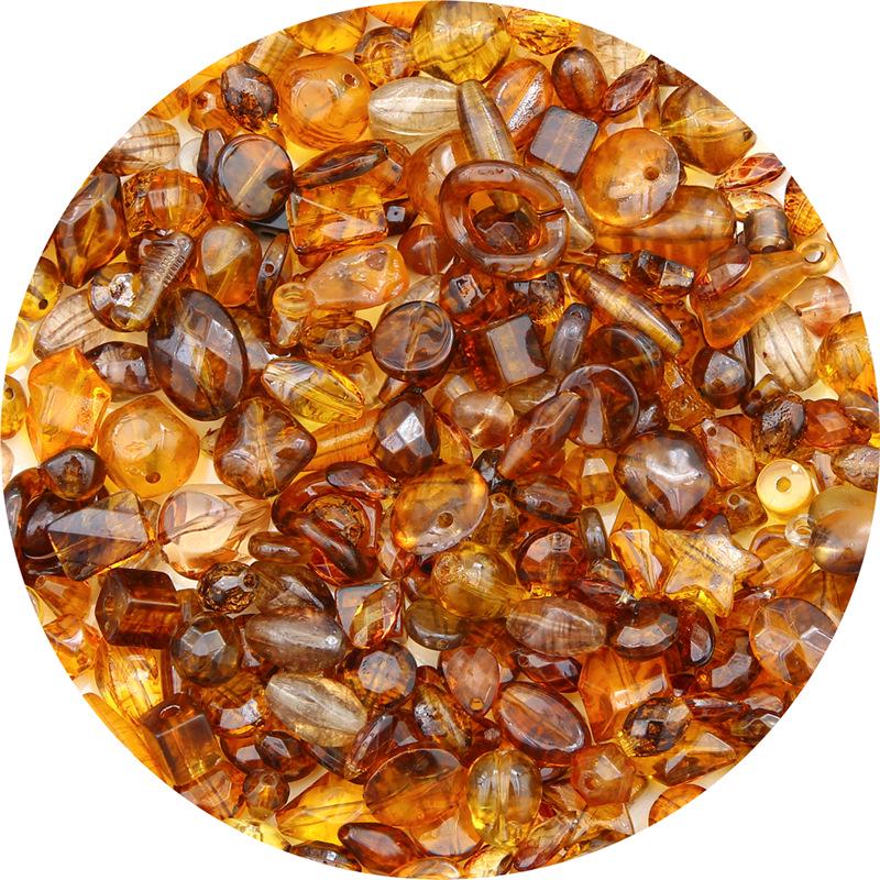 Rainbow Retro Beads Mystery Box: DIY Mixed Bead and Pendant Accessories for Handmade Jewelry