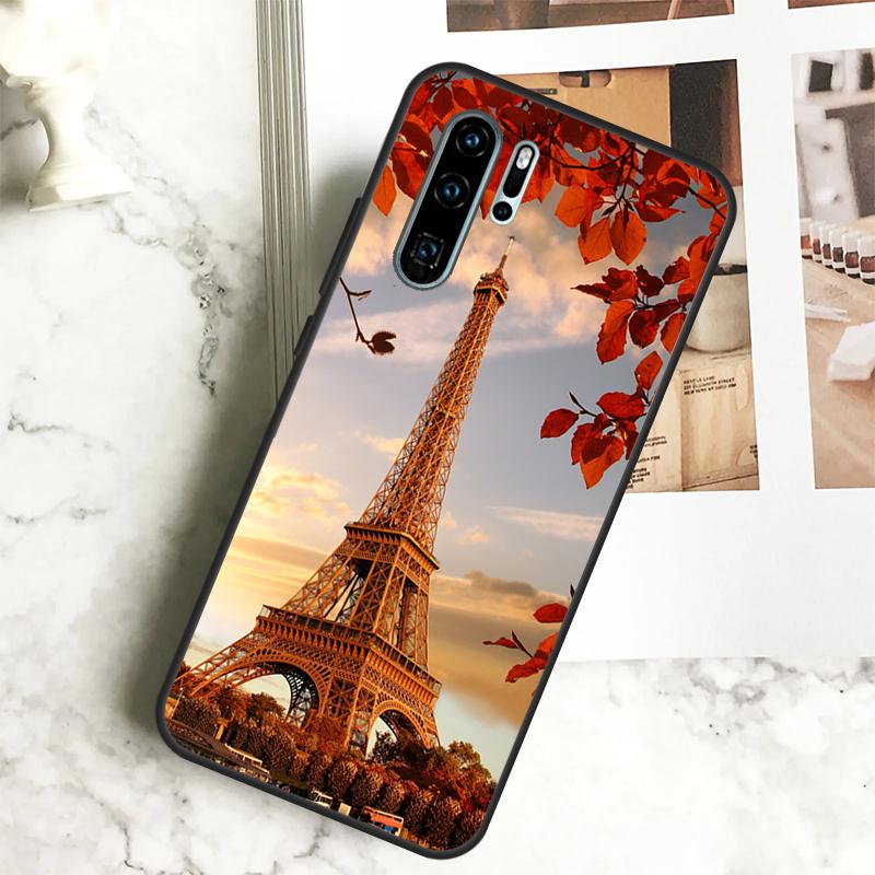 Paris Eiffel Tower Case For Huawei Nova 9 10 SE 3i 7i 11i 5T Y60 Y61 Y70 Y90 Y91 P20 P40 P30 Lite 11 Pro Cover
