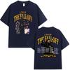 J.Cole The Fall Off Světové turné 2026 Grafické tričko Unisex Hip Hop Popová hudba Krátký rukáv Vintage bavlněná trička Streetwear