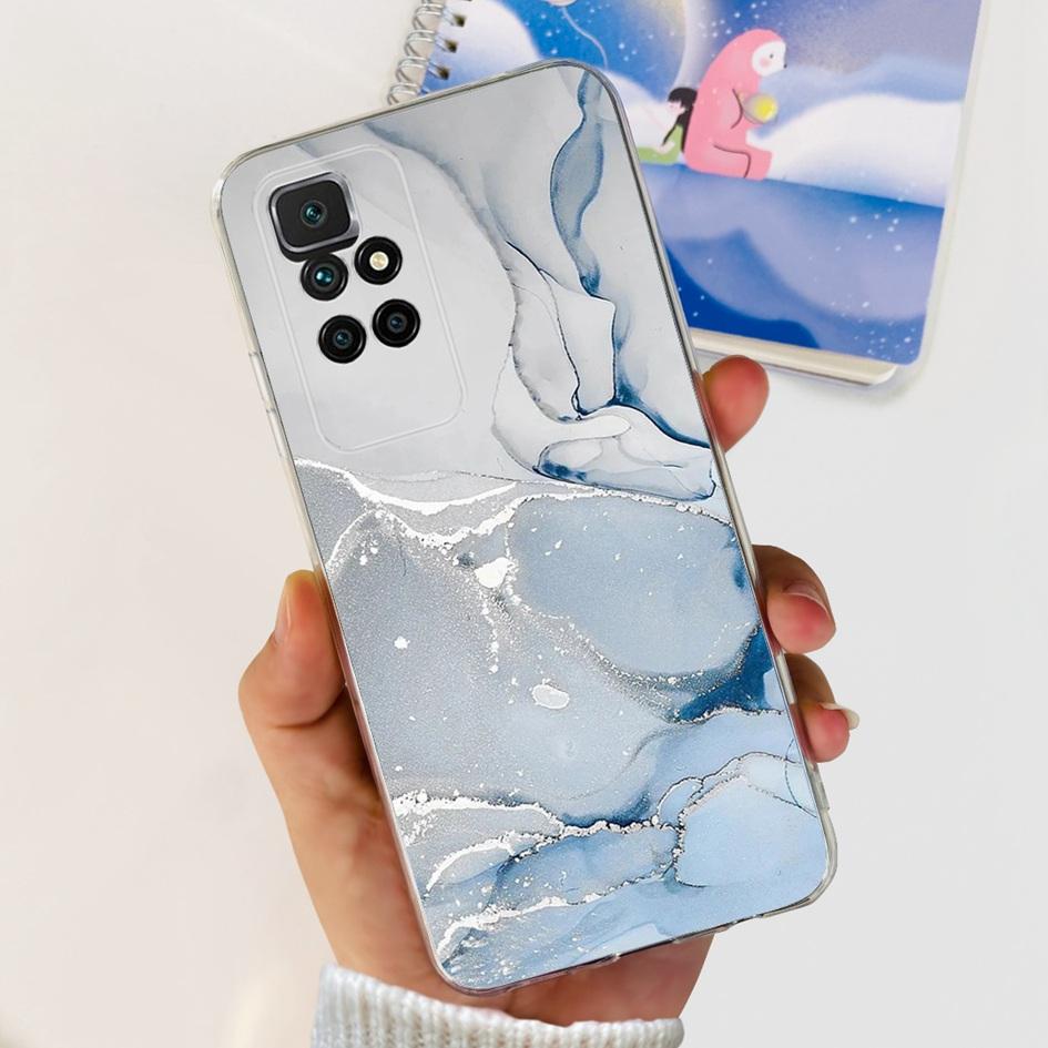 For Xiaomi Redmi 10 Case Fashion Butterfly Clear Silicone Soft TPU Protective Cover For Xiaomi Redmi 10 Prime 2022 Redmi10 Coque