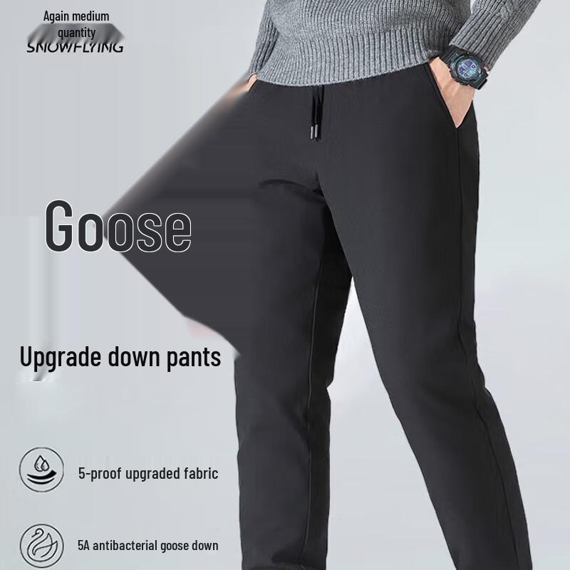 

Xuezhongfei Мужские 5A Антибактериальные Термодлинные Штаны X401312417F 185/88A