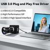 ELP 20MP 5K Ultra HD 5120x3840 High Frame Rate 5x Manual Varifocal Zoom Plug and Play Jetson for Industrial Vision USB3.0 Camera, 27.5fps Webcam,