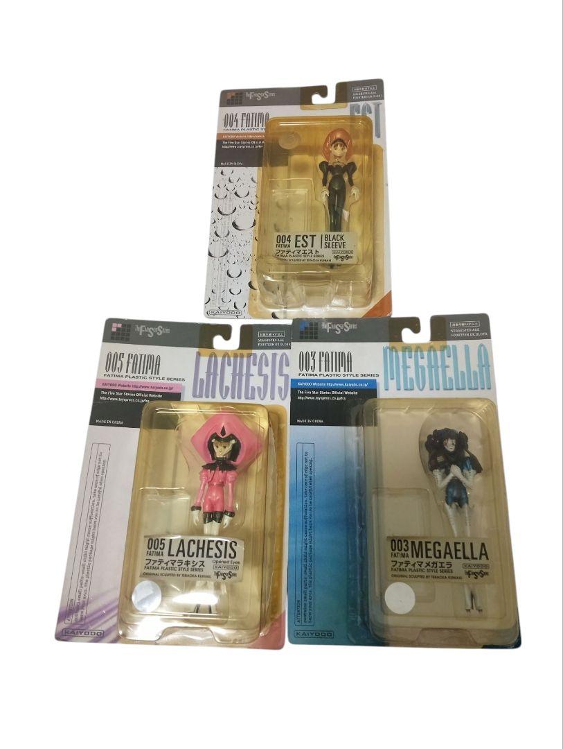 

[USED] Five Star Stories Figures Kaiyodo 3 figures