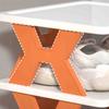 3-Tier Folding Shoe Rack Narrow Corner Vertical Space Saving Multifunctional Free Standing Shoes Storage Organizer Shoe Shelf147