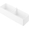 Yamazaki Handle Slim Storage Box White Dimensions W32D10H9.6cm Tower Small Item Convenient Carrying 1854