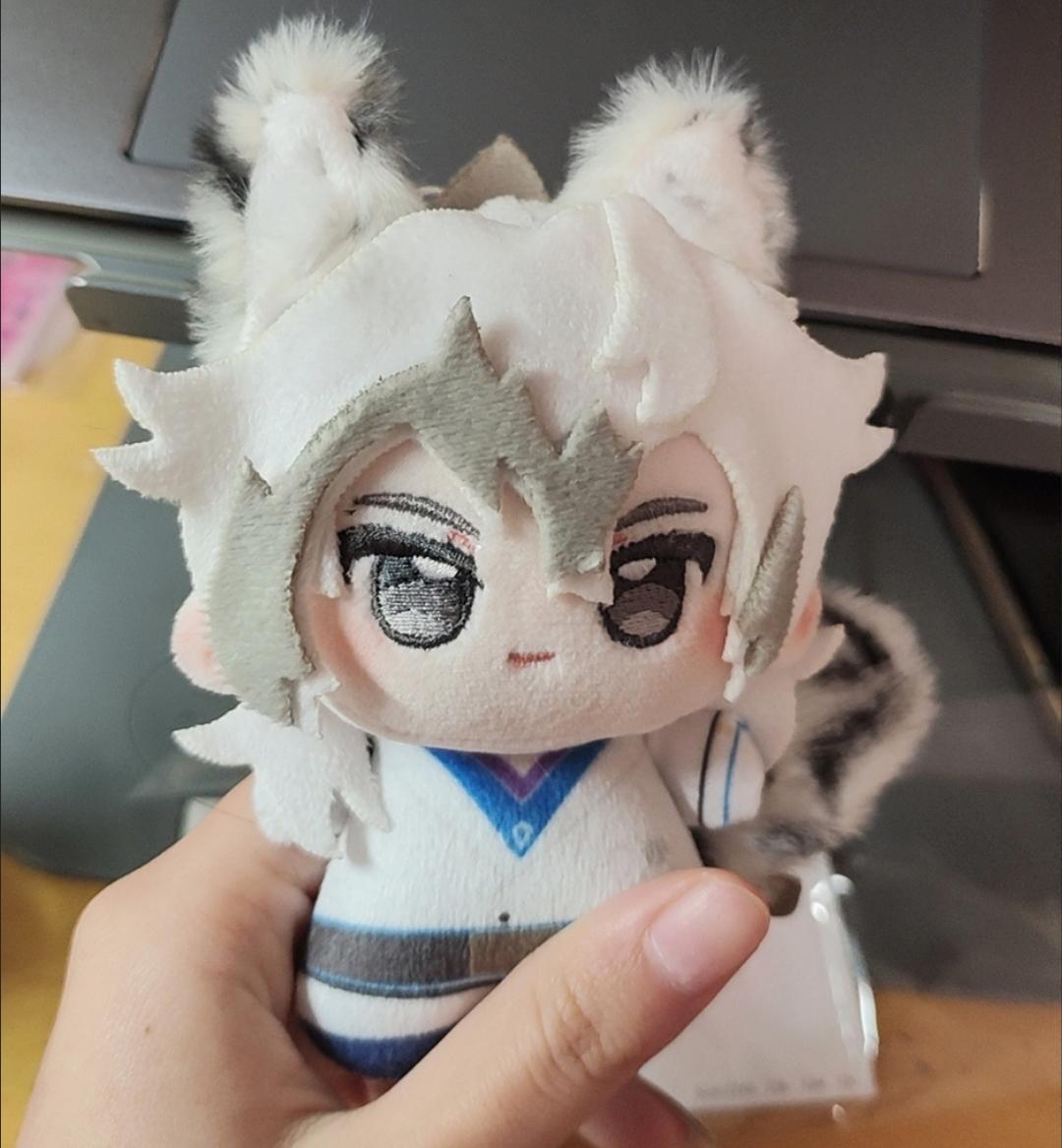 10cm Anime Silverash The Reignfrost Plüschtier Stoffpuppe Spielzeug Plüsch Rucksack Dekorative Anhänger Schlüsselanhänger Puppe Geburtstagsgeschenke